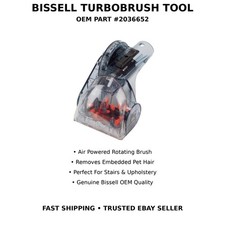 Bissell 2036652 Pro Heat Turbo Brush, 2X Models OEM GENUINE picture