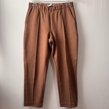 Everlane Womens The Dream Pant Knit Elastic Waist Pull On Brown Size M picture