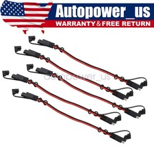 5PCS Power Connectors Cable 2 Pin Quick Disconnect Polarized Wire 14 Gauge 12