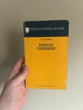 Vintage French Grammar Book Teach Yourself Books ES Jenkins 1974 Paperback picture