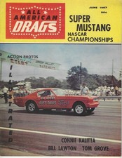 1967 All American Drags, June. Lions, Sox & Martin, Beswick, drag racing, more picture
