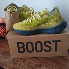 adidas Yeezy Boost 380 Hylte Yellow/Green Sneakers FZ4990 picture