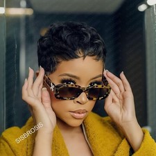 SisBroSis Short Wigs for Black Women Pixie Cut Human Hair Medium, picture