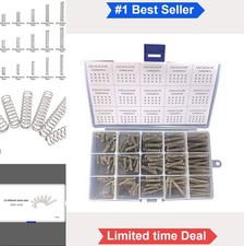 Compression Springs Assortment Kit 225pcs 15 Sizes Stainless Steel 4-6mm OD for picture
