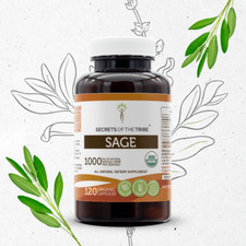 Secrets Of The Tribe Sage Capsules, 500 mg picture