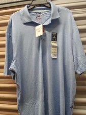 Chaps Performance Polo Shirt Men's Size XL Azure NWT picture