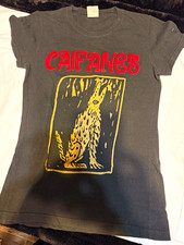 Bay Island Sportswear Caifanes Hasta Morir black graphic t-shirt women’s medium  picture