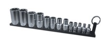 VIM 13pc Female/ E-Torx Plus Socket Set EP4 to EP24 w/ Magnetic Rail #TMS-VSEP picture