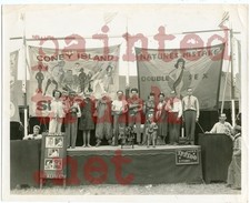 original antique coney island new york NYC circus sideshow freak tattoo photo picture