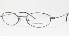 Vintage TM5 130-6 Blue UNIQUE RARE EYEGLASSES GLASSES FRAME TMS 47-19-140mm picture
