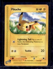 Pikachu 124/165 Common Expedition Base Set Pokemon Heavily Played picture