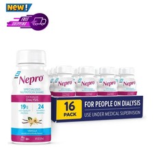 Nepro Nutrition Shake Vanilla 16 Pack 19g Protein 8oz  picture
