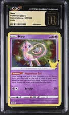 2021 POKEMON CELEBRATIONS #011 MEW CGC 10 PRISTINE picture