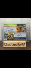 SHEDEUR SANDERS / TRAVIS HUNTER GOLD PRIZM DUAL RPA /10 2025 Panini Prizm  picture