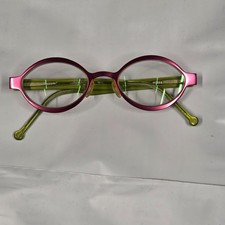 Rare Authentic LA Eyeworks PADDLE 512 48mm Purple Glasses Frames Japan picture
