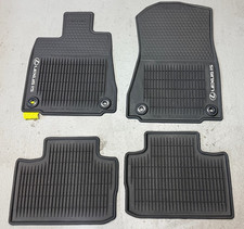 LEXUS IS 2016-2024 4PCS BLACK ALL WEATHER MATS REAR WHEEL DRIVE PT206-53140-20 picture