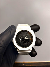 Casio G-SHOCK Analog/Digital Quartz White Resin Watch 200m Shock Resistant Box picture