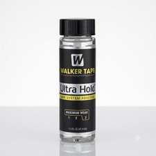 WALKER ULTRA HOLD ADHESIVE 1.4OZ LACE WIG TOUPEE GLUE WITH BRUSH picture
