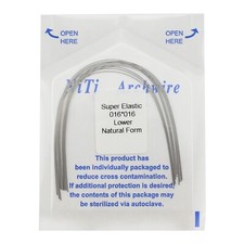 100PCS Orthodontic Arch Wire Niti Natural Form Braces Wire Round Rectangular picture