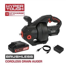 Hyper Tough 20V MAX  Brushless Cordless Drain Auger kit w/2.0 Ah Battery picture