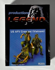 Legend Productions LF0107 1/35 Scale US AFV Crew Set (Vietnam) - 3 Resin Figures picture