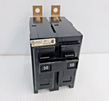 New Eaton Cutler Hammer 50 Amp 2 Pole Bolt-on Circuit Breaker BAB2050H 240 Vac picture