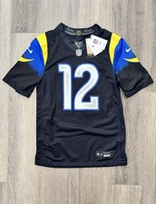 NWT Los Angeles Rams Puka Nacua Nike Authentic 2025 Rivalries Jersey Men Small picture