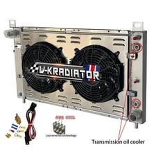 Aluminum Radiator Shroud Fan For 1999-2013 2000 Chevy Silverado 1500 2500 28'' picture