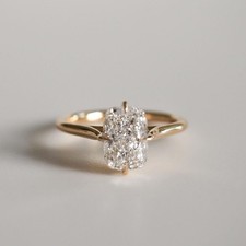 1.63 Ct Cushion Cut Lab Created Diamond Solitaire Engagement Ring for Women picture