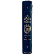 The Century Dictionary and Cyclopedia New Volume M-Z Hardcover Antique 1909 picture
