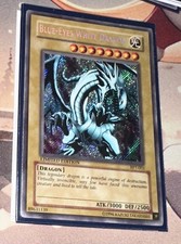 Yu-Gi-Oh TCG Blue-Eyes White Dragon BPT-003 Secret Rare Holo Limited HP picture
