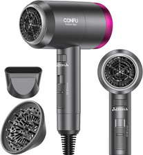 CONFU Ionic Blow Dryer 1600W, Portable Lightweight Fast Drying Negative Ion Hair picture