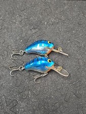 (2) Vintage Bagley Killer B1 B 1 Crankbait Fishing Lures Lot Of 2 picture