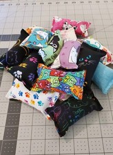 Mini Handmade Cat/Kitten Catnip Toy, Organic Catnip,  Cat Gift, Value Bag Of 10 picture