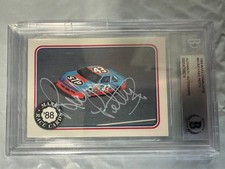 *RARE* 1988 Maxx Charlotte Richard Petty Rookie Auto BAS Authenticated #60 picture