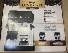 Ninja Luxe Café Mini, Espresso Machine & Drip Coffee, Stainless, ES301 New picture