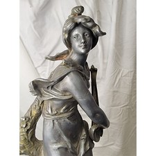 Sculpture by Emile Bruchon, 'Le Reveil des Oiseaux' picture