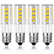 Luxrite Dimmable E12 LED Bulbs T4/T3 40W Equivalent 4000K 500lm ETL (4-Pack) picture