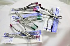 PREMIUM NEW 4 GERMAN EXTRACTING FORCEPS EXTRACTION DENTAL INSTRUMENTS-A+ QUALITY picture
