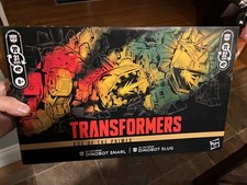 Transformers Age Of The Primes - G2 Universe Dinobot Snarl and Slug 2 Pack picture