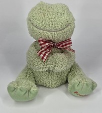 Vintage 2002 Kids II Inc Prayer Friends Freddy Frog Plush With Sound picture