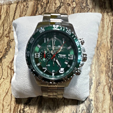 Invicta Specialty Mach Gala 69818 Men’s Green Dial Steel Quartz Watch New Box picture