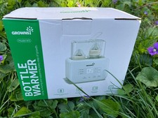 Grownsy W3-1 White Corded Electric 120V 280W Double Bottle Warmer NRFB picture
