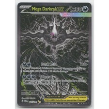 Mega Darkrai ex Holo Pitch Black 116/084 Special Illustration Rare MP Pokemon picture