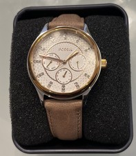Fossil Light Brown Leather Chronograph Watch picture
