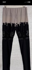 Lot of 4 Gothic leggings Killstar and Too Fast Size L picture