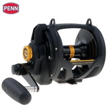 PENN Saltwater Game Fishing Conventional Lever Drag 2 Speed Reel SQUALL 50VSW picture