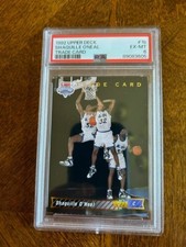Increasingly Rare and surging in value, Shaquille O'Neal Upper Deck Rookie Card. picture