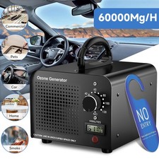 60000mg/h Uimoso Ozone Generator Machine Air Purifier Ionizer Ozonator Timer US picture