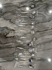One (1) RSVP Towle Sterling Silver Fruit Spoon 6-1/4” New in Original Packaging picture